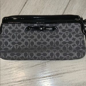 Sparkly Coach Wristlet